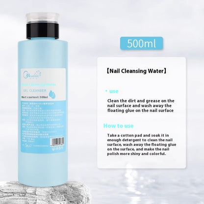 Nail Art Press Bottle Nail Remover Cleaning Solution