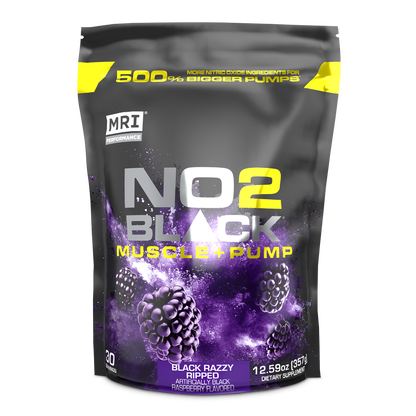 MRI Performance NO2 Black Muscle + Pump Nitric Oxide (30 servings)