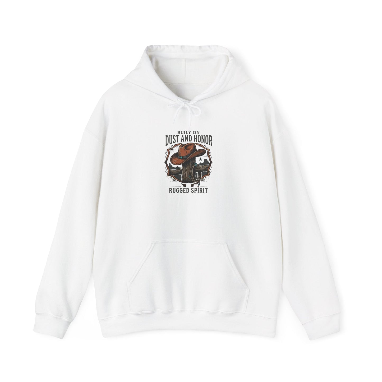 Dust and Honor Western Hoodie | cowboy, frontier, vintage Americana
