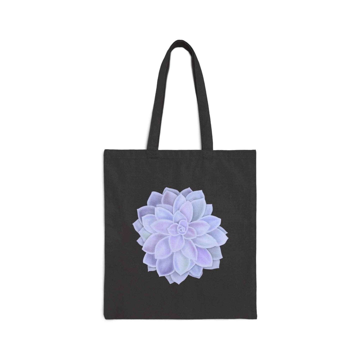 Graptopetalum Murasaki Succulent Canvas Tote Bag – Eco Friendly Everyday Carry