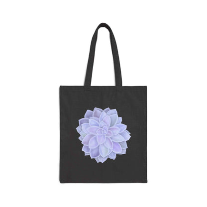 Graptopetalum Murasaki Succulent Canvas Tote Bag – Eco Friendly Everyday Carry