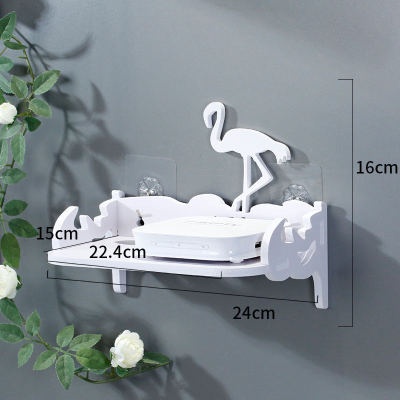 Perforation-Free Wall Shelf Bedroom Wall Hanging Bathroom