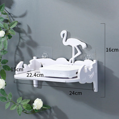 Perforation-Free Wall Shelf Bedroom Wall Hanging Bathroom