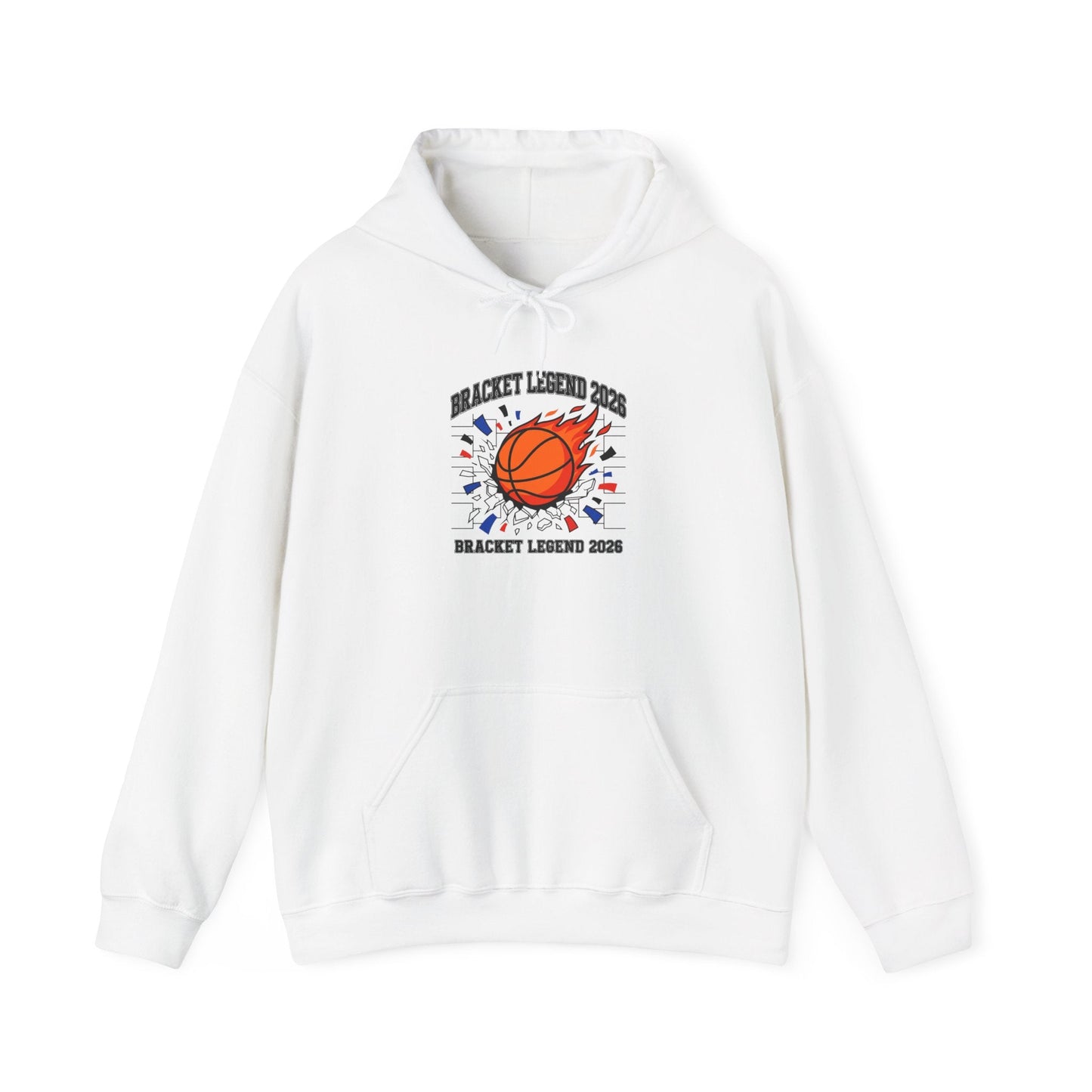 Bracket Legend Basketball Hoodie | college tournament, buzzer beater