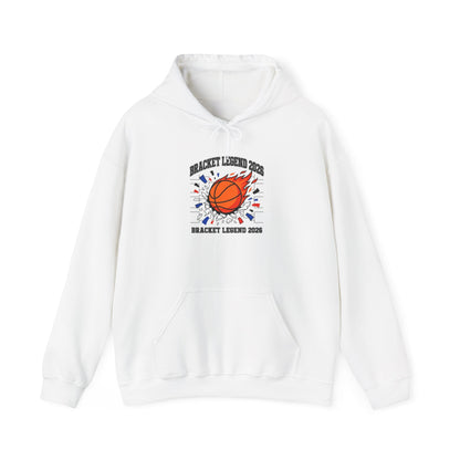 Bracket Legend Basketball Hoodie | college tournament, buzzer beater