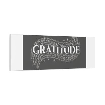 Gratitude Wall Art Matte Canvas | Tiny Treats, sweet uplifting print