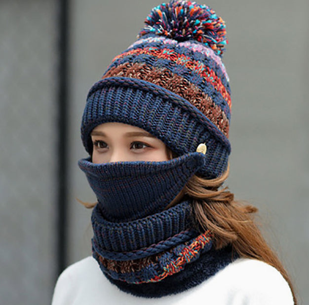 Korean Winter Designer Knitted Hat