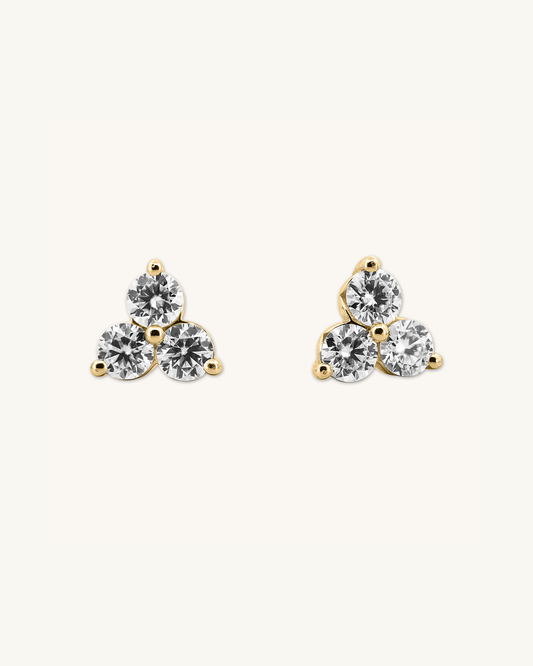 0.25ct. Moissanite Studs
