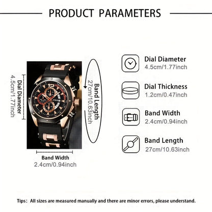 Men's Fashion Casual Quartz Watch
