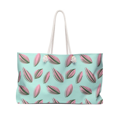 Tradescantia Nanouk Pattern Weekender Bag