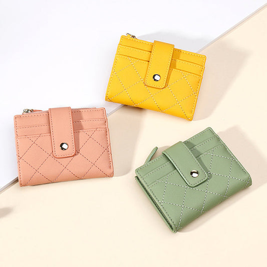 Fashion Short Women's Creative Zipper Purse
