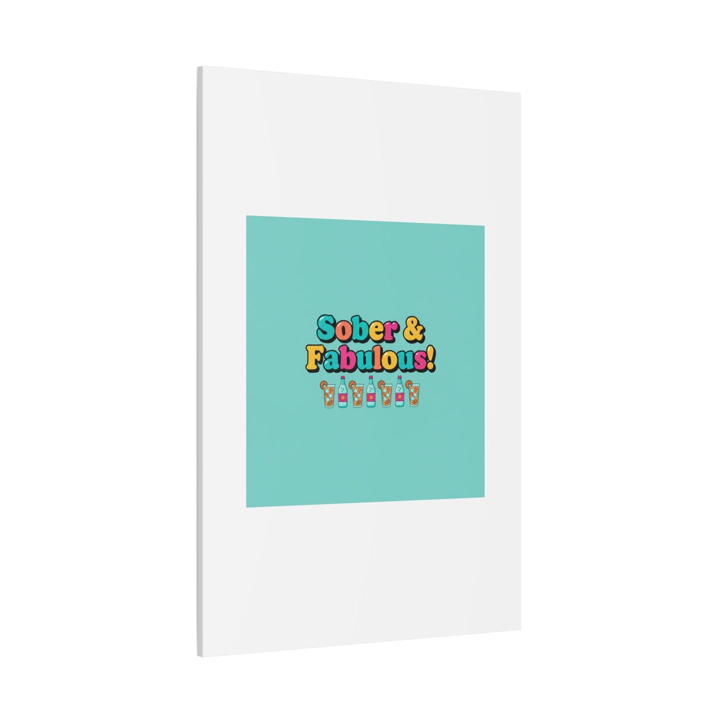 Sober & Fabulous! Canvas | Dry January, Mocktail Trend