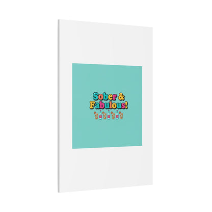 Sober & Fabulous! Canvas | Dry January, Mocktail Trend