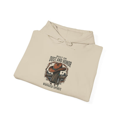 Dust and Honor Western Hoodie | cowboy, frontier, vintage Americana