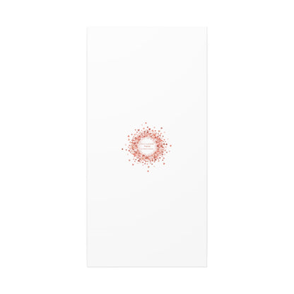 Tiny Heart Confetti Canvas | Matte Stretched Wall Art