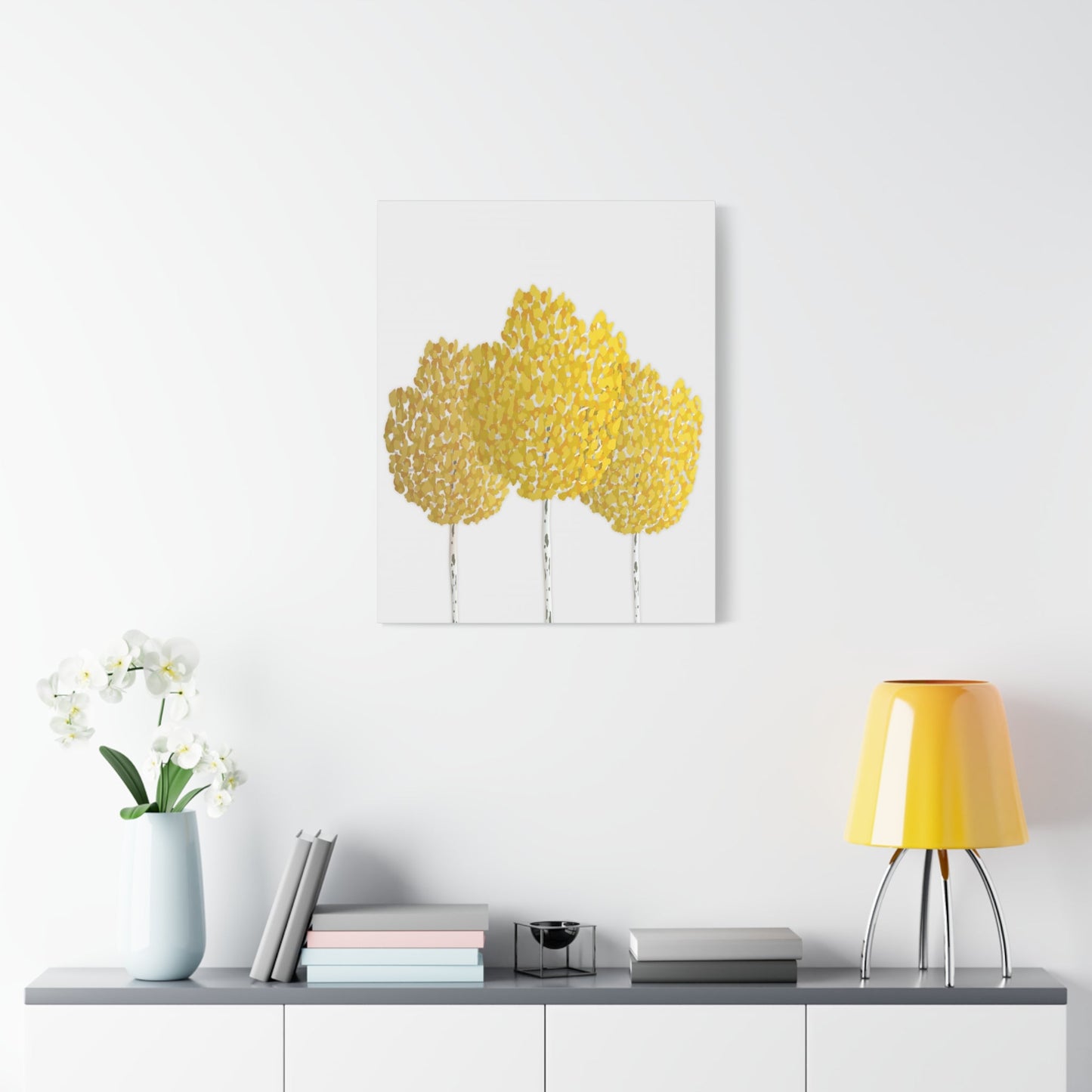 Fall Aspen Canvas Print – Wall Art
