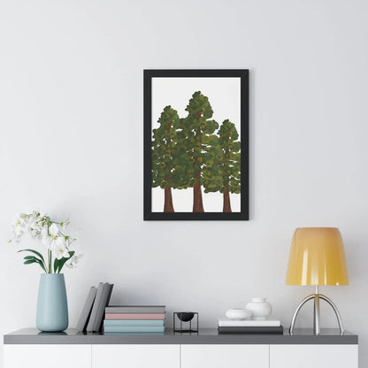 Coastal Redwood Framed Print – Wall Art