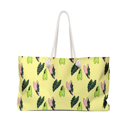 Alocasia Pattern Weekender Bag