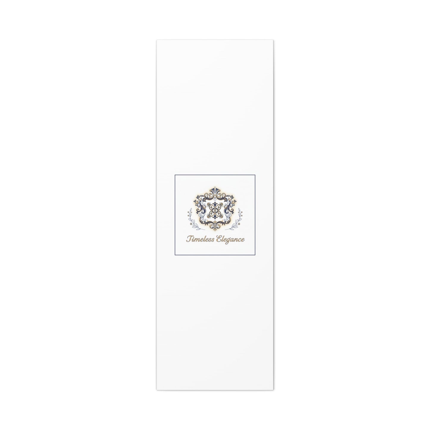 Ornate Brooch Emblem Canvas | Vintage Formalwear Accents, Baroque Print