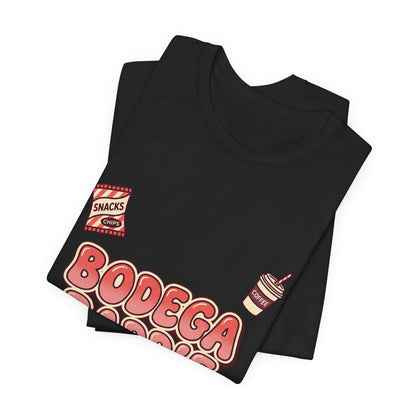 Bodega Baddie Tee | NYC Spanglish Y2K cherries deli sign