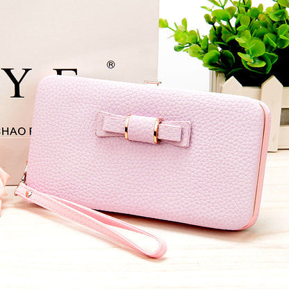 Slim Clutch Purse - Multi-Slot Long Wallet & Phone Holder