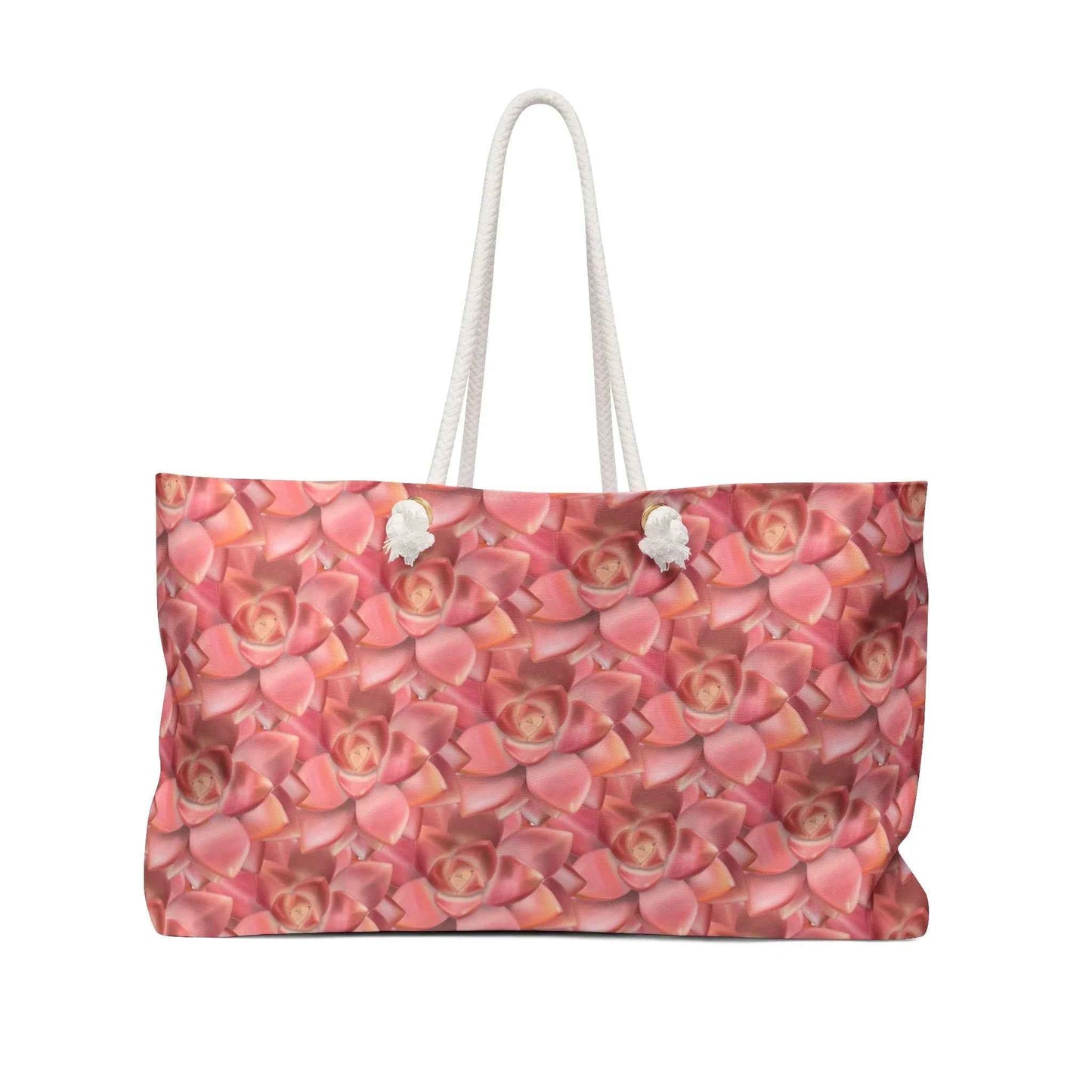 Graptosedum California Sunset Succulent Pattern Weekender Bag