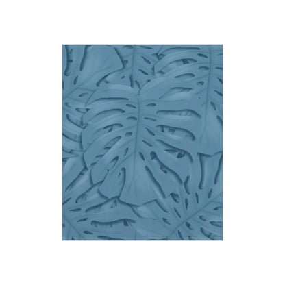 Cerulean Monstera Botanical Print – Unframed Wall Art