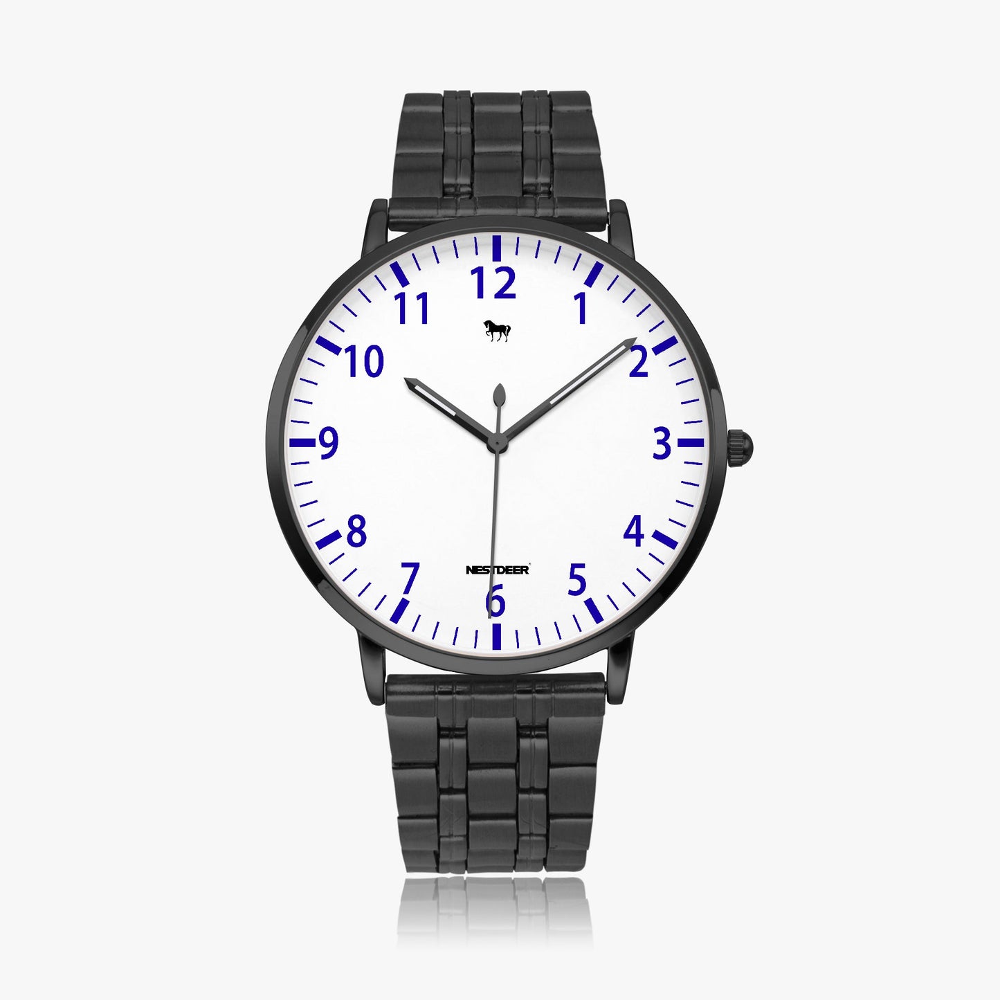 273. Instafamous Steel Strap Quartz watch