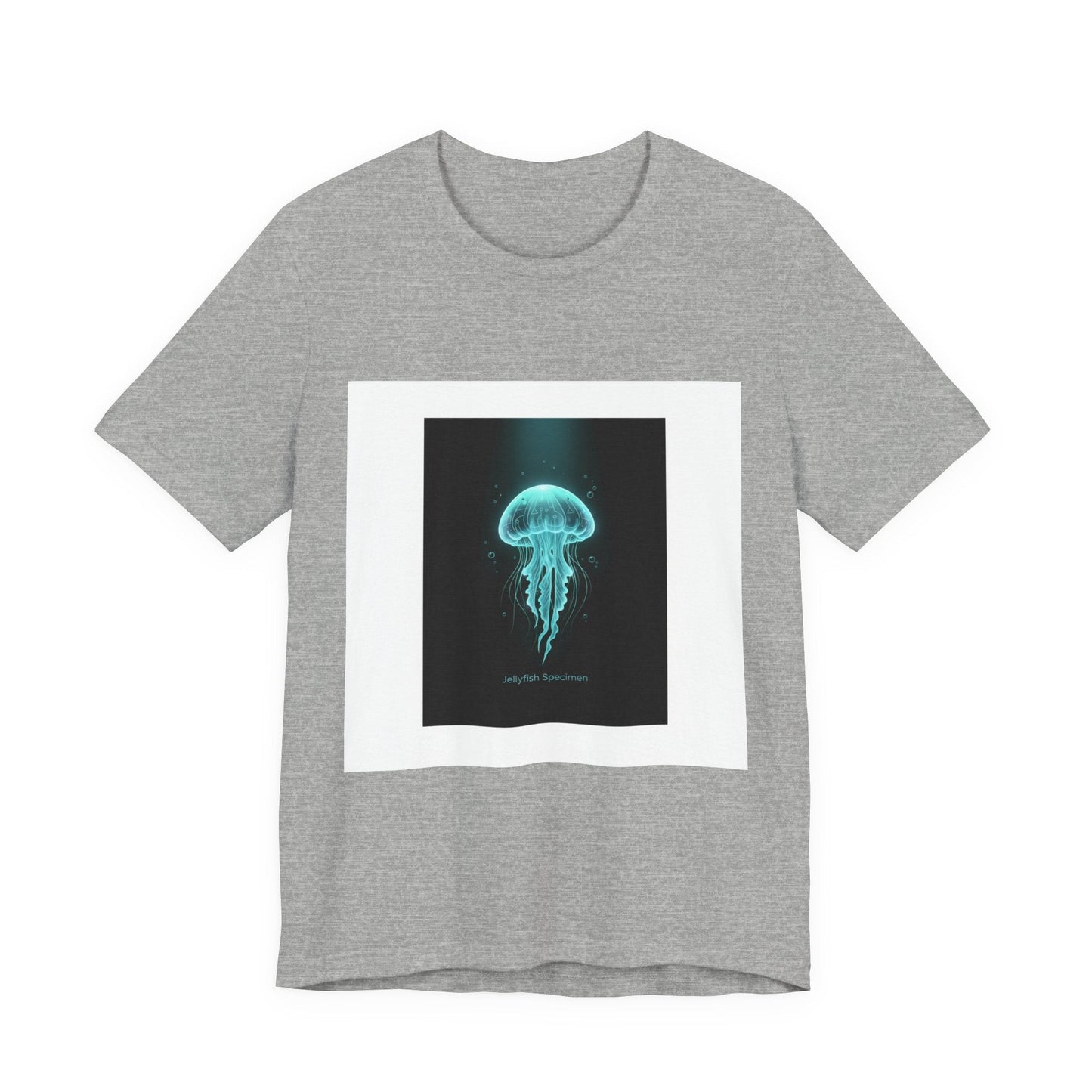 Jellyfish Specimen T-Shirt | Bioluminescent Deep Sea Graphic Tee