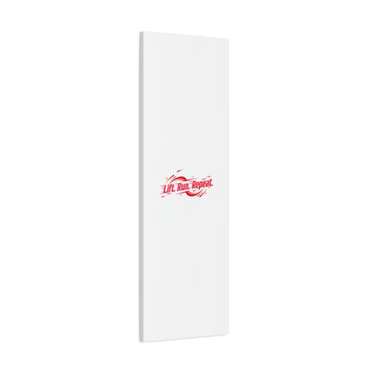 Lift Run Repeat Canvas | Fitness Wall Art, Gym Motivation
