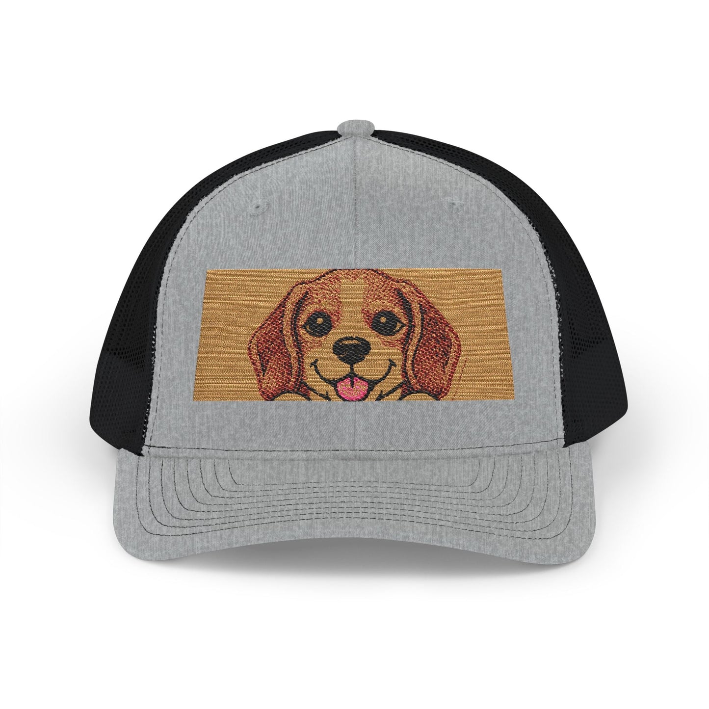 Golden Dog Meme Embroidered Trucker Hat