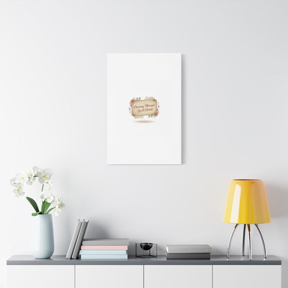 Love Letter Collage Canvas, Vintage Letter Art, Wax Seal Romance Print