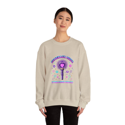 Comeback Mode Streaming Squad Crewneck, K-pop Comeback, Lightstick Fan Chant