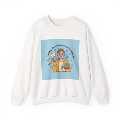 Teachers Life Crewneck Sweatshirt | Funny Teacher Gift