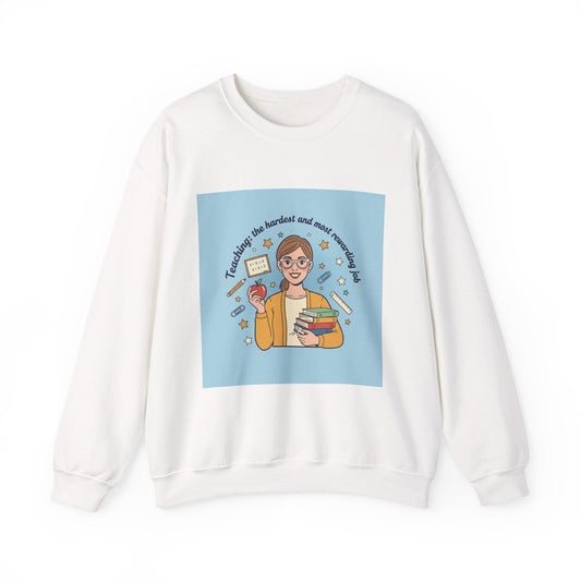 Teachers Life Crewneck Sweatshirt | Funny Teacher Gift