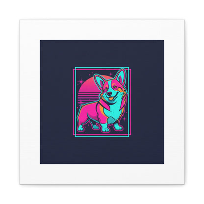Platonic Love Corgi Canvas | Friendship Valentine, Galentine’s Wall Art