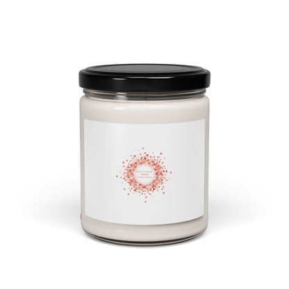 Tiny Heart Confetti Candle | Scented Soy Candle, 9oz