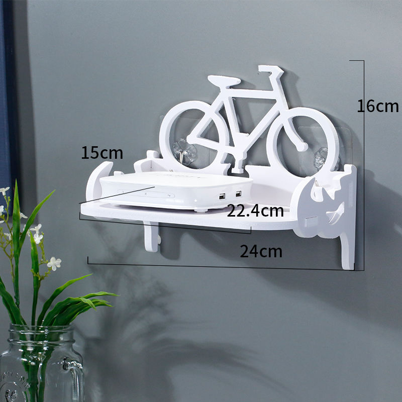 Perforation-Free Wall Shelf Bedroom Wall Hanging Bathroom