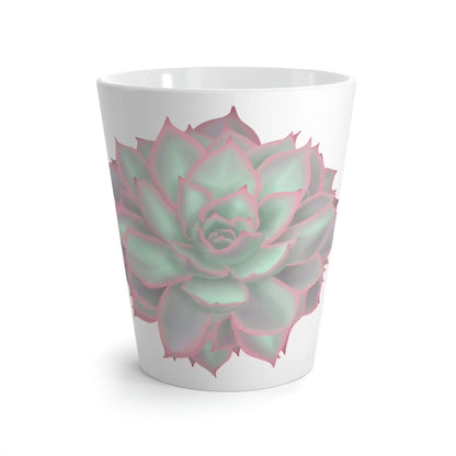 Echeveria Violet Queen Succulent Ceramic Mug 12 oz