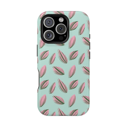 Tradescantia Nanouk Pattern Phone Case – Dual Layer Protective Cover