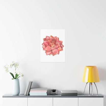 Graptosedum California Sunset Succulent Botanical Print – Unframed Wall Art