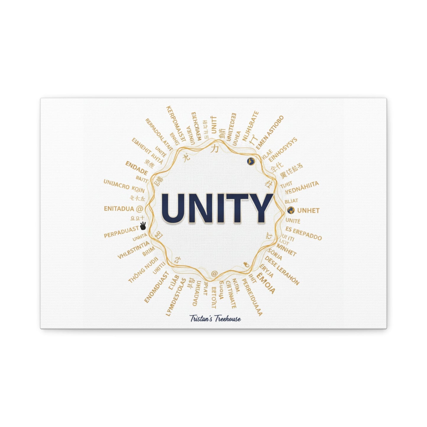 UNITY Canvas, Matte Stretched 1.25" | Dry January sober curious decor