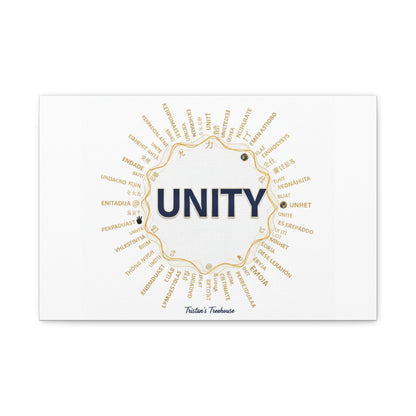 UNITY Canvas, Matte Stretched 1.25" | Dry January sober curious decor