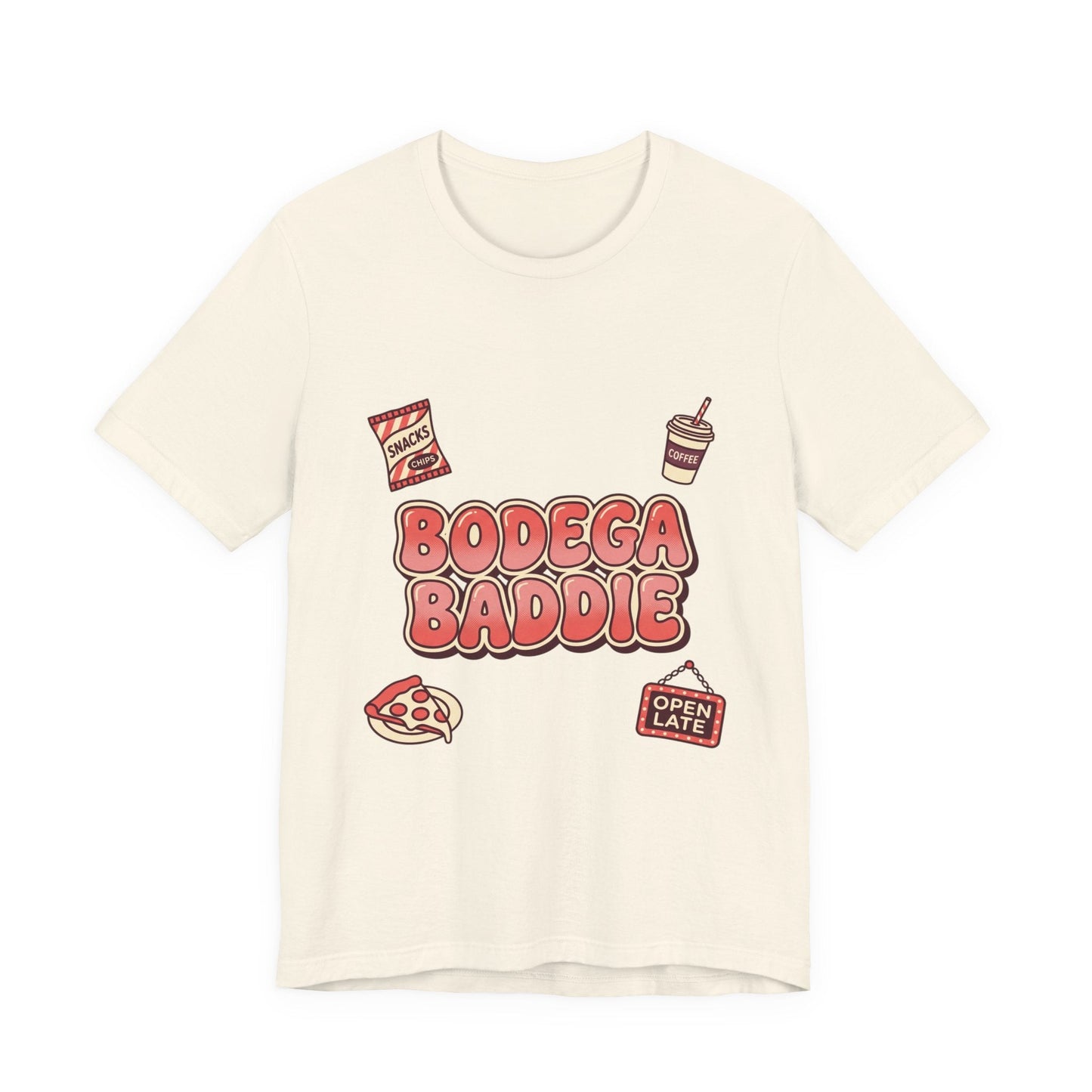 Bodega Baddie Tee | NYC Spanglish Y2K cherries deli sign