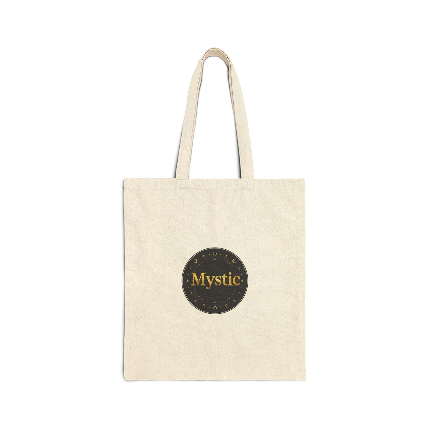 Mystic Circle Tote | occult type, witchy typography