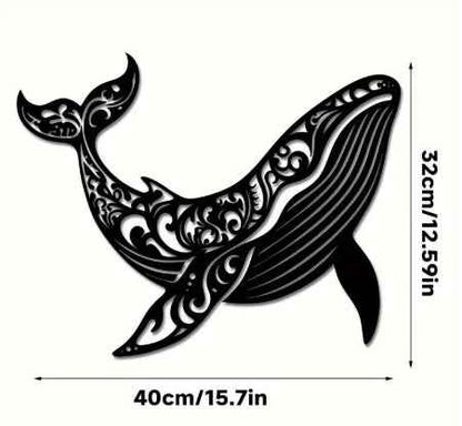 Animal Iron Outdoor Garden Decoration Home Black Silhouette Metal Iron Crafts