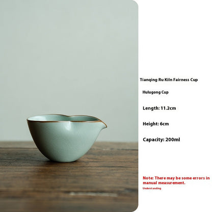 Single Household Porcelain Kung Fu Tea Set