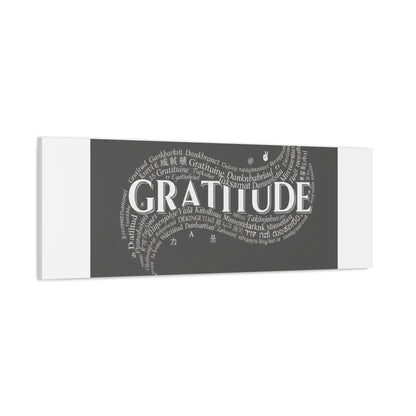 Gratitude Wall Art Matte Canvas | Tiny Treats, sweet uplifting print