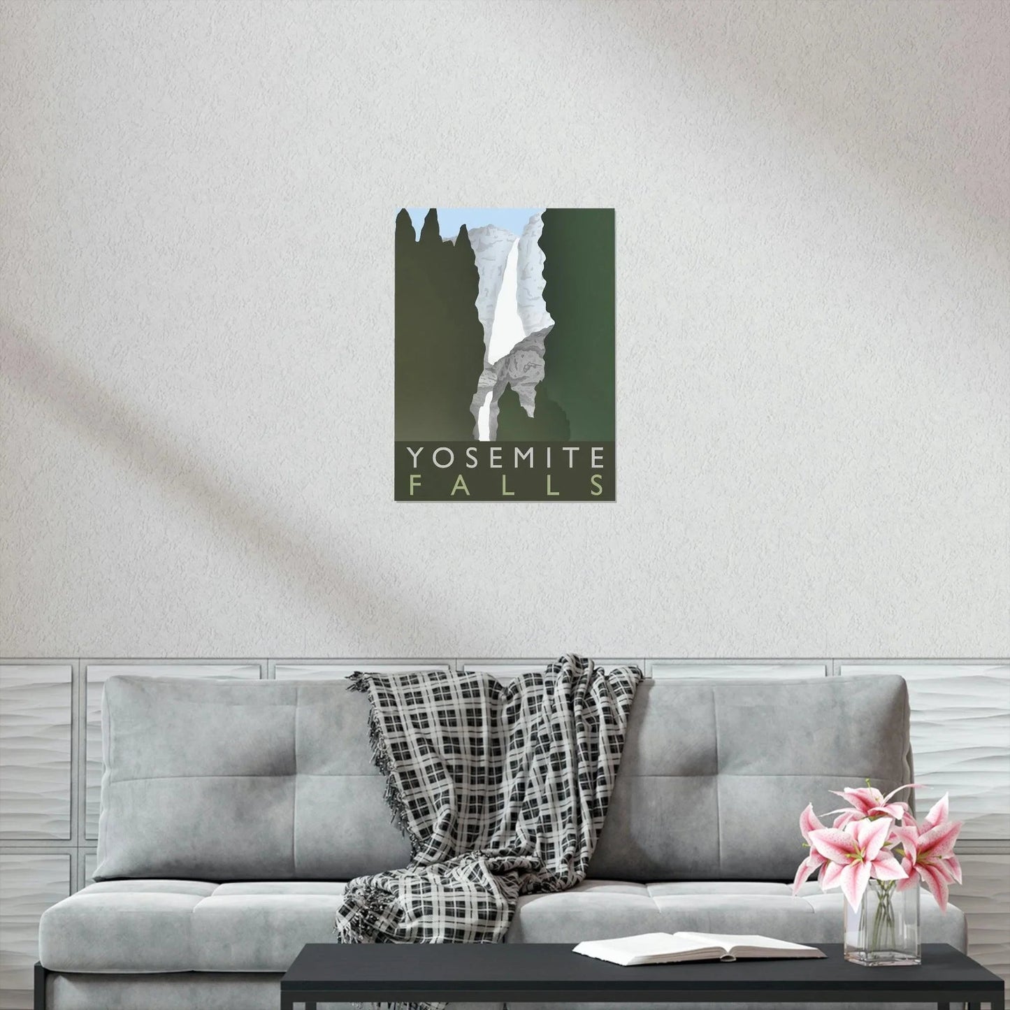 Yosemite Falls Print – Unframed Wall Art