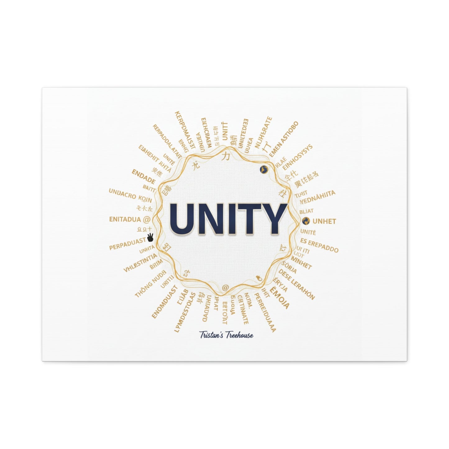 UNITY Canvas, Matte Stretched 1.25" | Dry January sober curious decor